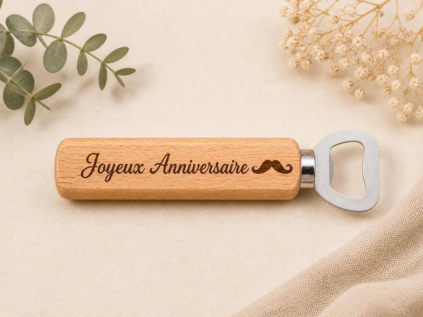 Ouvre bouteille personnalisé pour toutes occasions