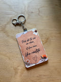 Porte clé - porte cartes personnalisé