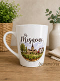 Tasse céramique blanche personnalisée