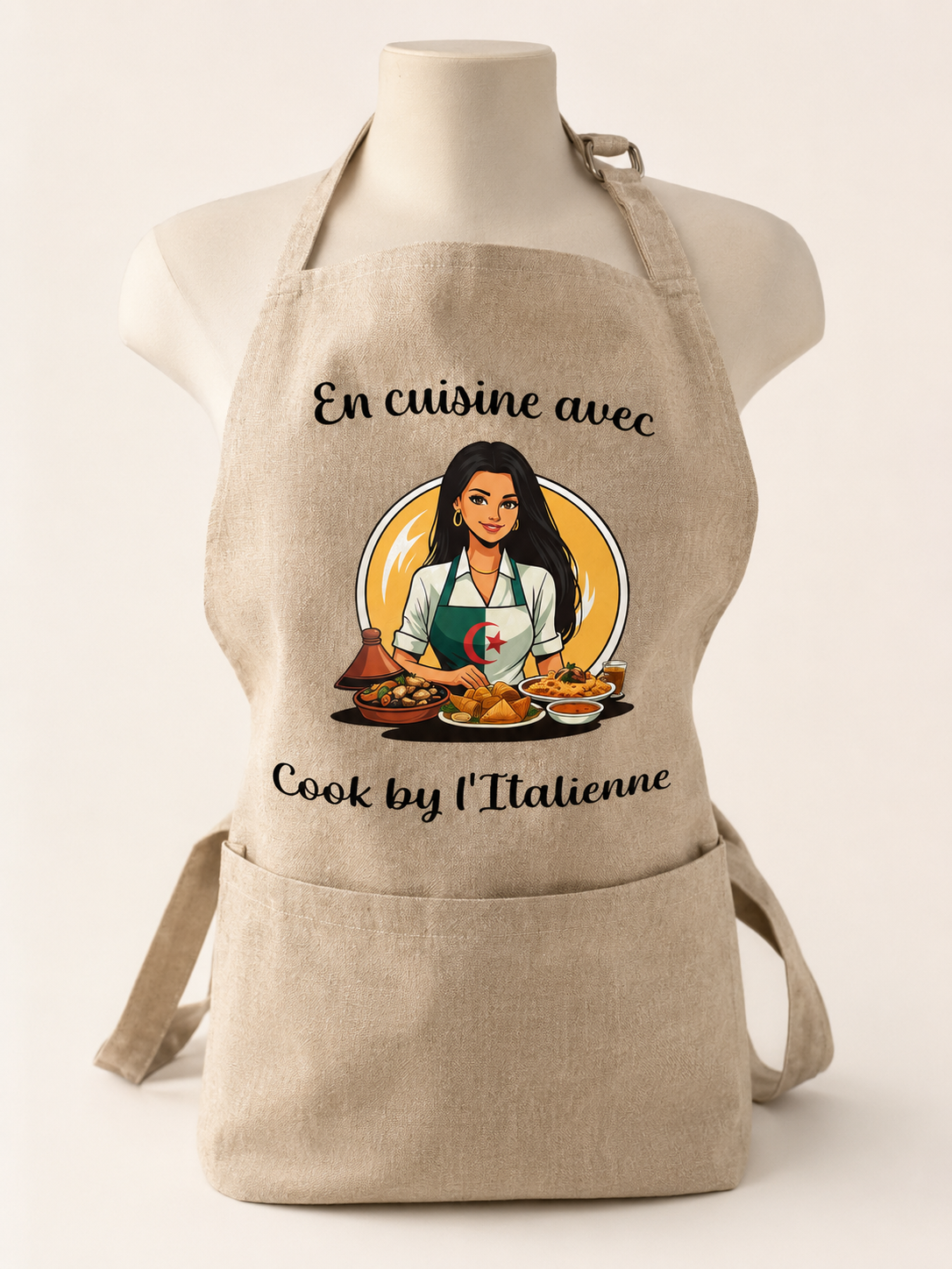 Tablier Personnalisé avec image pour toutes occasions, idée de cadeau