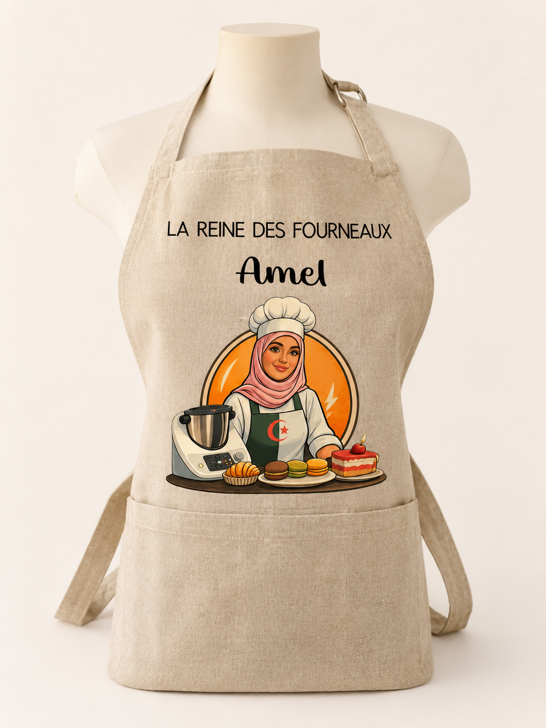 Tablier Personnalisé avec image pour toutes occasions, idée de cadeau