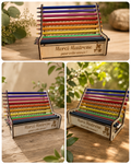 Très beau porte crayons à offrir, cadeau de fin d’année, maîtresse, maître, nounou, Atsem
